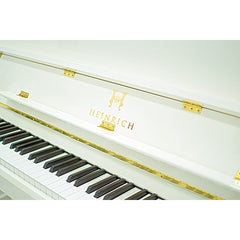 Heinrich HU-110 Upright Piano - White