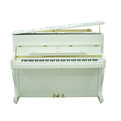 Heinrich HU-110 Upright Piano - White