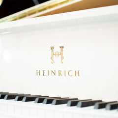 Heinrich HG-152 Grand Piano Curly legs - White