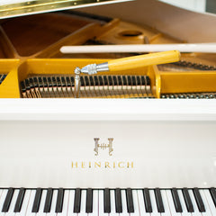 Heinrich HG-152 Grand Piano Curly legs - White