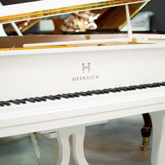 Heinrich HG-152 Grand Piano Curly legs - White
