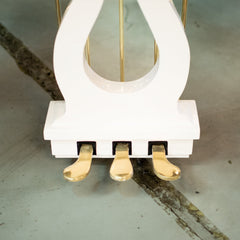 Heinrich HG-152 Grand Piano Curly legs - White