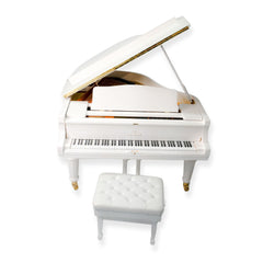 Heinrich HG-152W Grand Piano - White